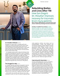 Dr. Hosalkar has been named one of SD Magazine's