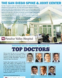 Paradise valley hospital salutes its Top Doctors